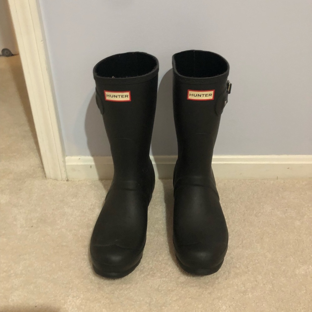 Hunter original short rain boots